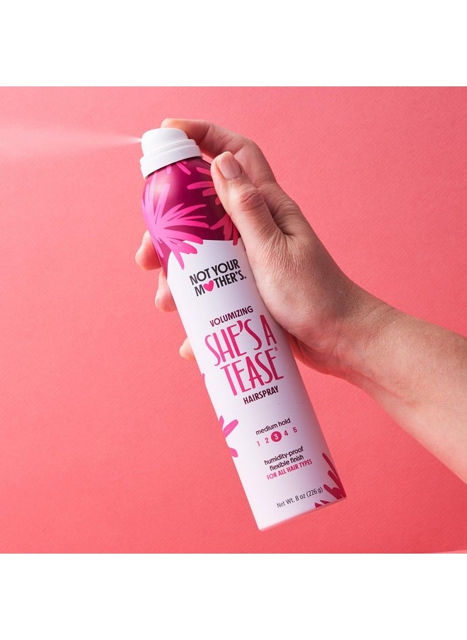 She'S A Tease Hairspray (3-Pack) - 8 Oz - Volumizing Hairspray - Firm Yet Flexible Hold For Volume That Lasts