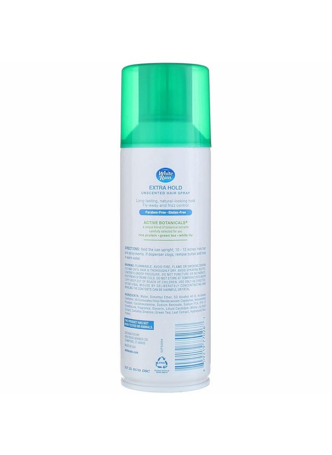 Aerosol Hairspray Unscented, Extra Hold 7 Oz