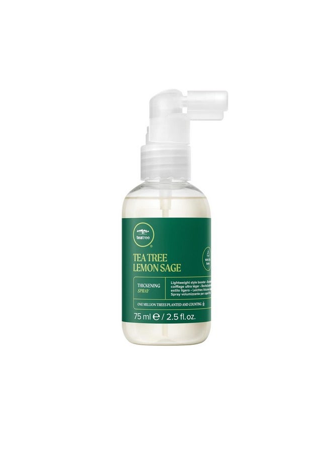 Lemon Sage Thickening Spray, Builds Body + Boosts Volume, For Fine Hair, 2.5 Fl. Oz.