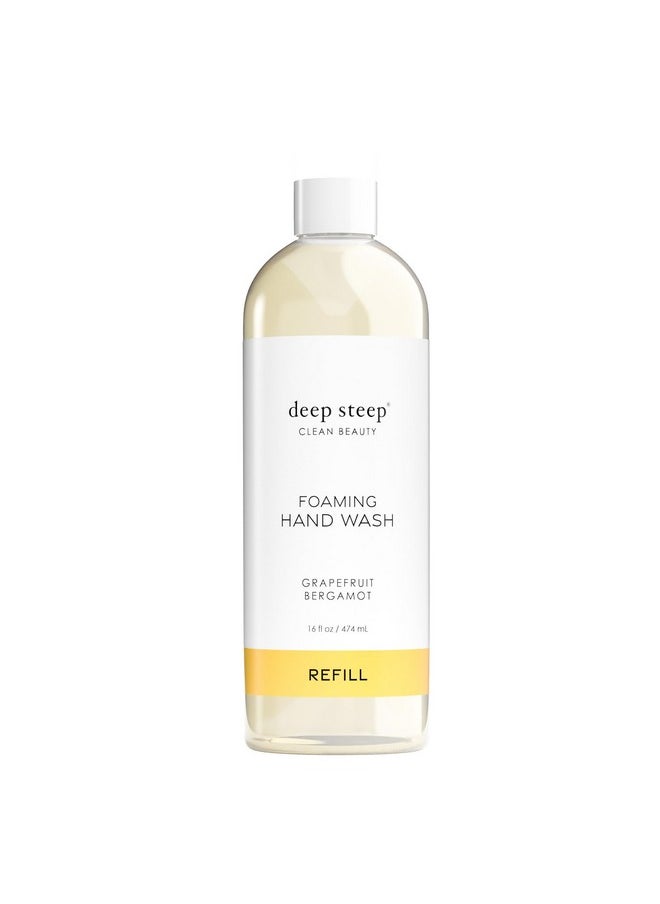 Foaming Hand Wash Refill, 16Oz (Grapefruit Bergamot)