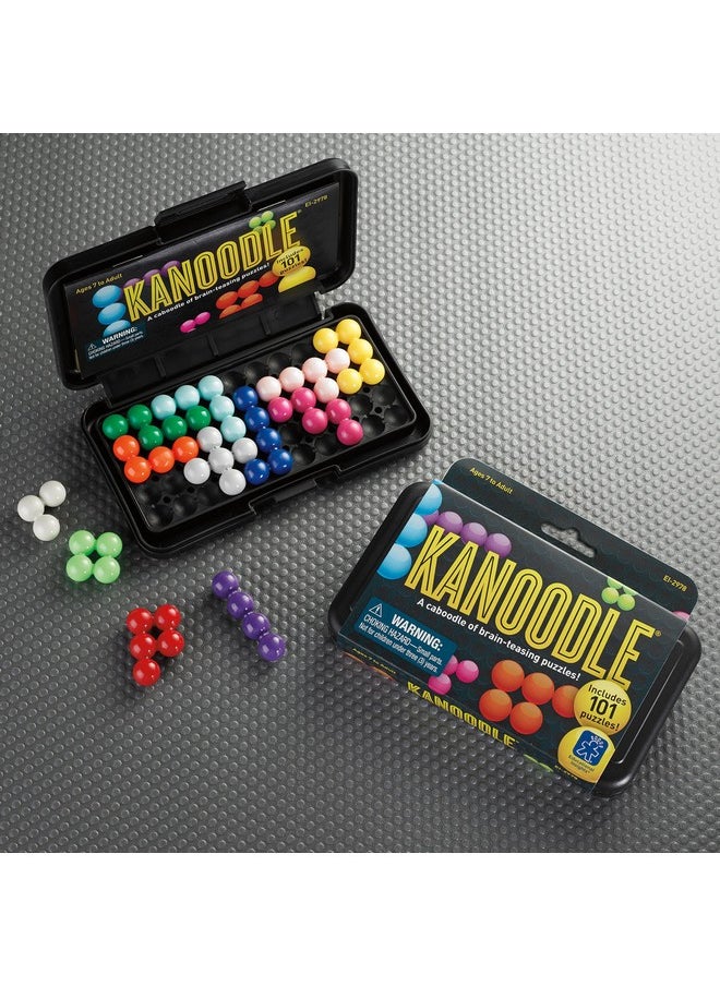 Kanoodle 3D Brain Teaser Puzzle For Ages 7+ Brain Games For Kids And Adults, Travel Games, Stocking Stuffers For Kids, Teens And Adults