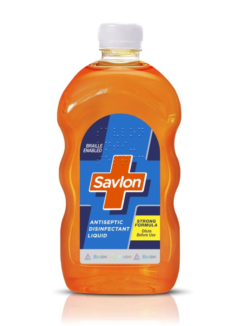 Savlon Antiseptic Disinfectant Liquid for First Aid, 1000ml, Personal Hygiene, and Home Hygiene, Antiseptic for Bathing, Laundry, First Aid & Shaving