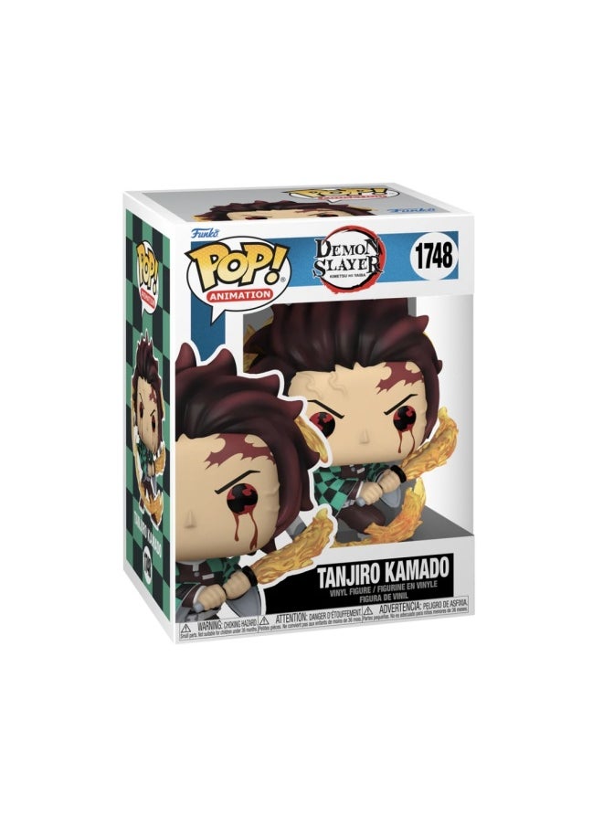Funko POP! Animation Demon Slayer Tanjiro Kamado Vinyl Figure (11.56 cm)