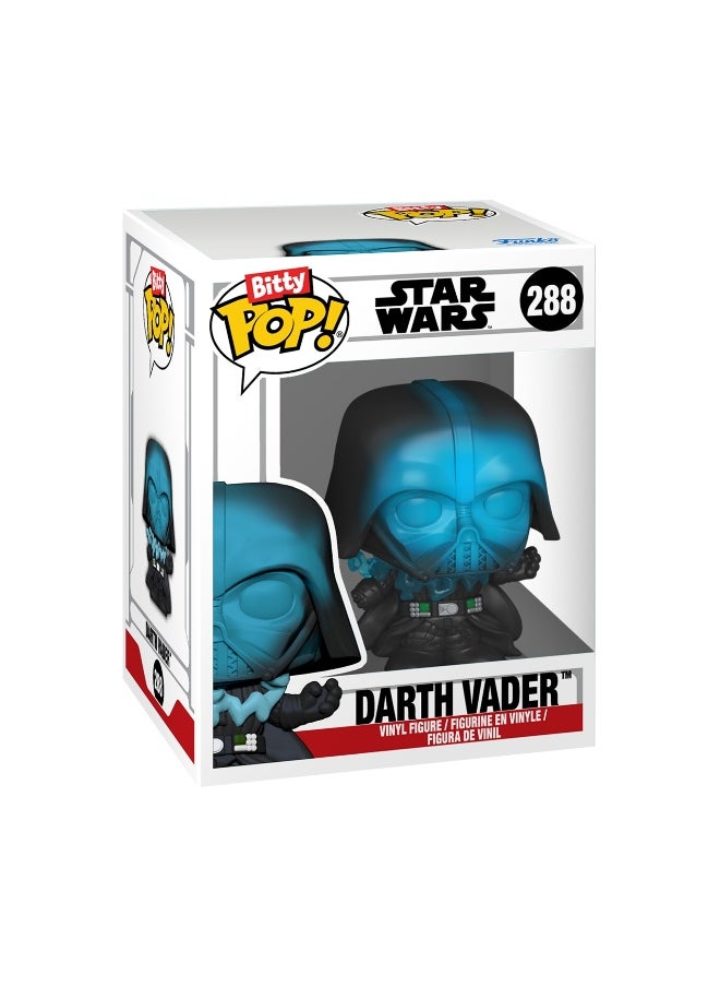 Funko Pop! Star Wars Death Star Bitty Pop! Vinyl Figure Display Shelf ( 19.6 cm ) with 2 Vinyl Figures (2.5 cm) Set