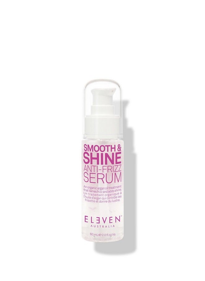 Smooth & Shine Anti-Frizz Serum Lightweight Treatment For All Hair Types - 2 Fl Oz