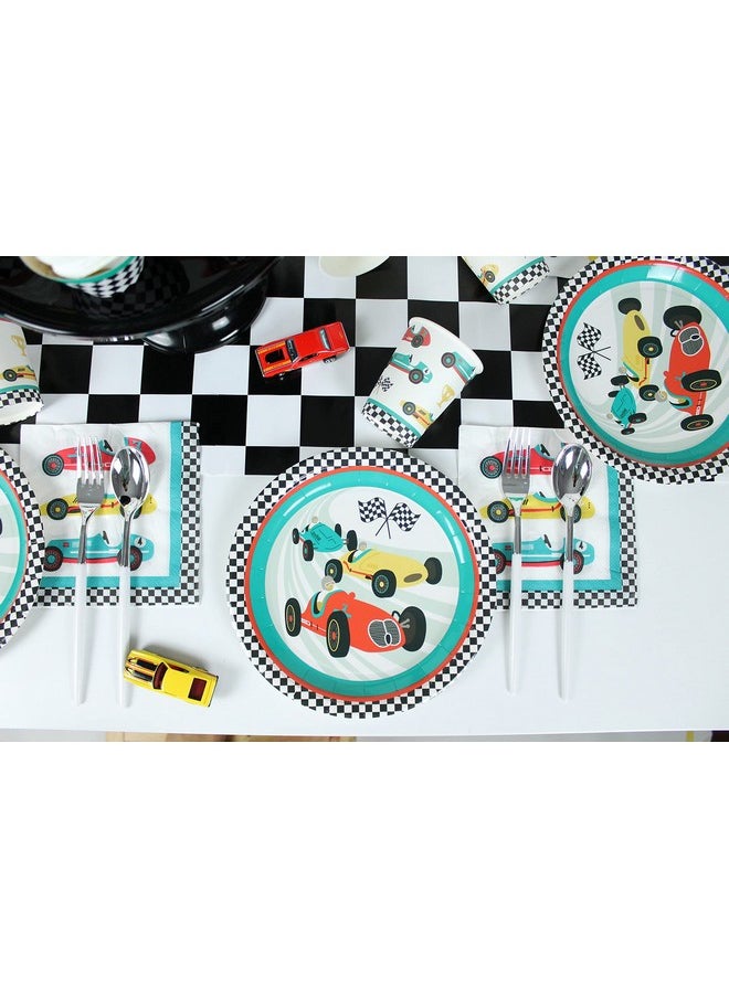 Vintage Race Car Napkins, 24 Ct | Kids Race Car Themed Party Tableware