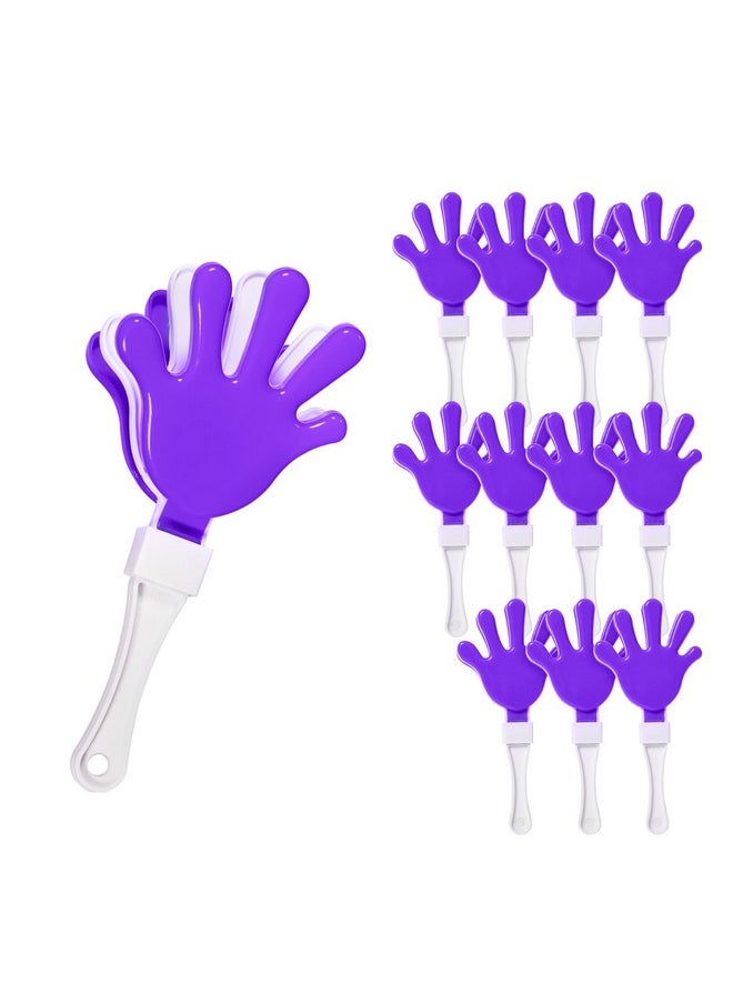 12-Pack Purple & White 7