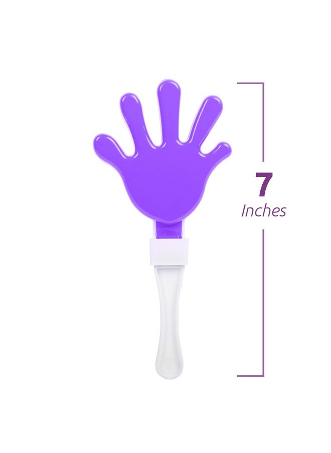 12-Pack Purple & White 7