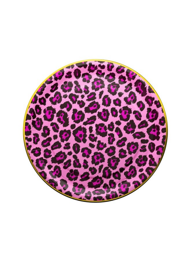 Deluxe Party Supplies Packs (124 Pieces For 16 Guests) - Pink Leopard Party Decorations, Pink Birthday, Cheetah Birthday, Cheetah Party, Two Wild Birthday For Girls, Blue Orchards