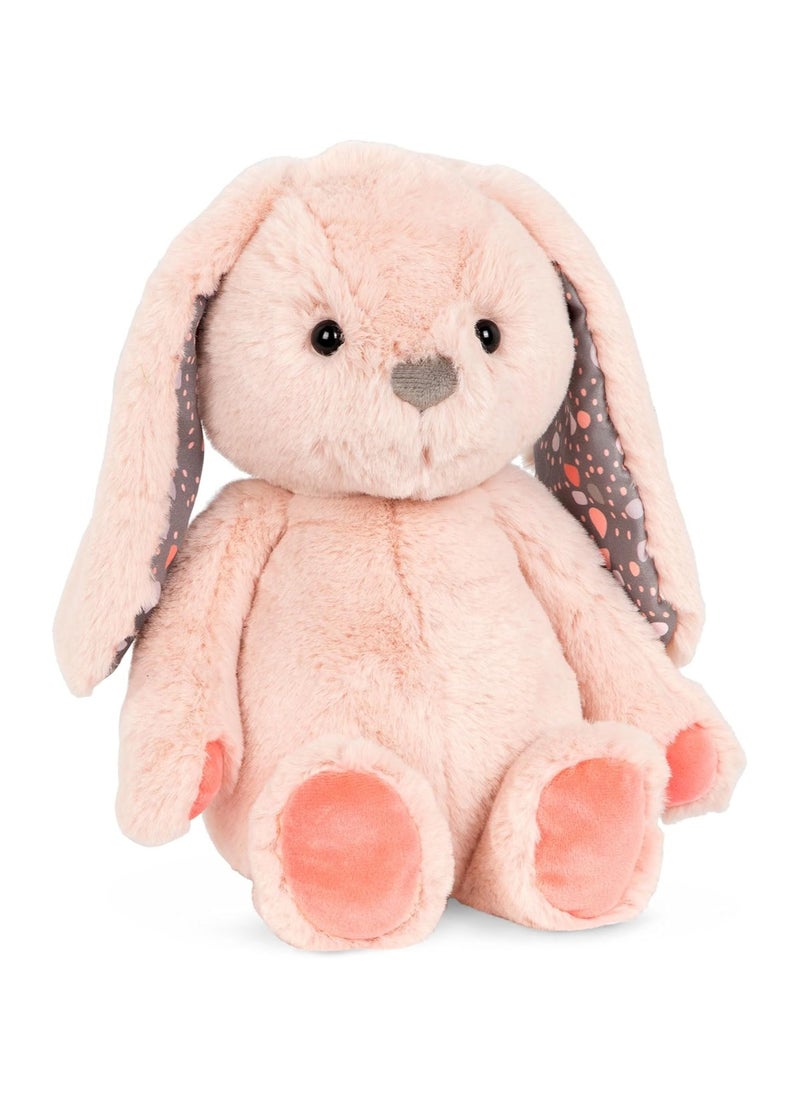 B. toys - Plush Bunny - Super Soft Stuffed Animal - Beige - 12” - Happyhues - Butterscotch Bunny - Washable