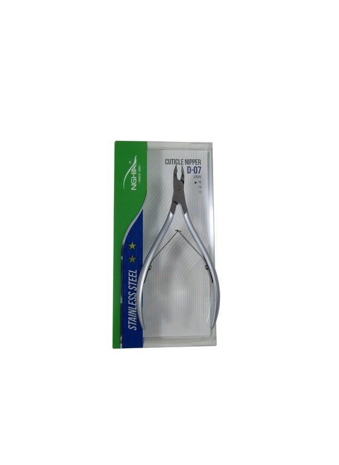 Stainless Steel Cuticle Nipper C-07 (Previously D-07) Jaw 16