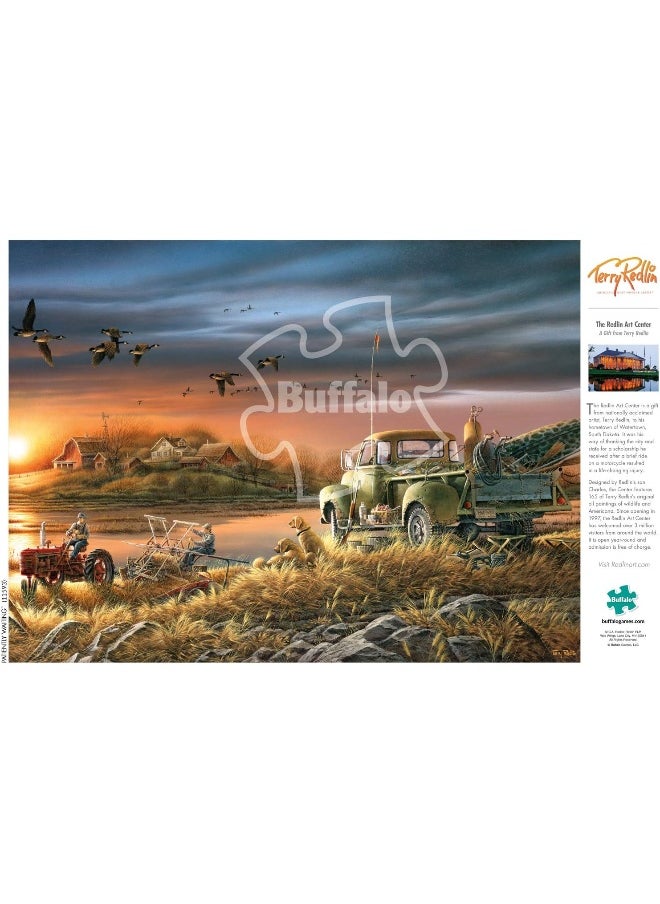 Buffalo Games - Terry Redlin - Patiently Waiting - 1000 Piece Jigsaw Puzzle