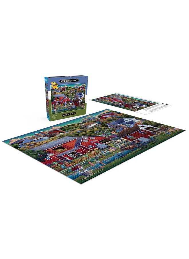 - Dowdle - Amish Country - 1000 Piece Jigsaw Puzzle For Adults Challenging Puzzle Perfect For Game Nights - Finished Puzzle Size Is 26.75 X 19.75