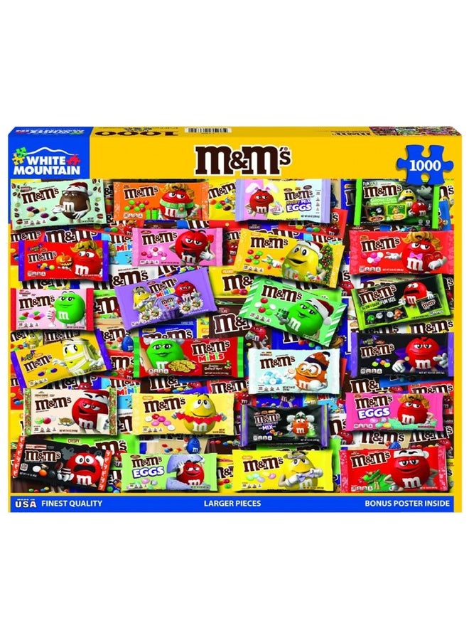 Puzzles - M&M'S - 1000 Piece Jigsaw Puzzle