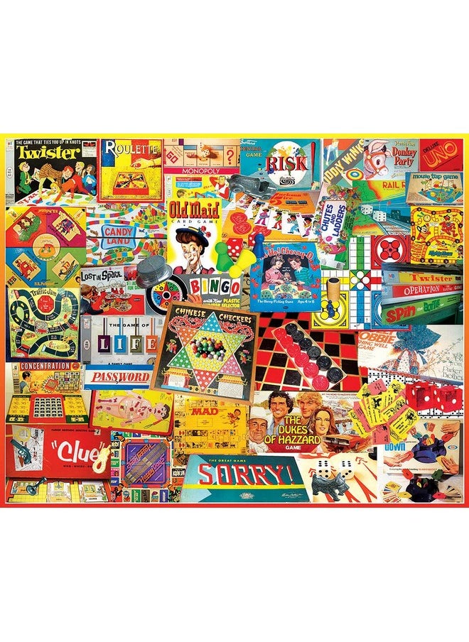 Puzzles The Games We Played - 1000 Piece Jigsaw Puzzle