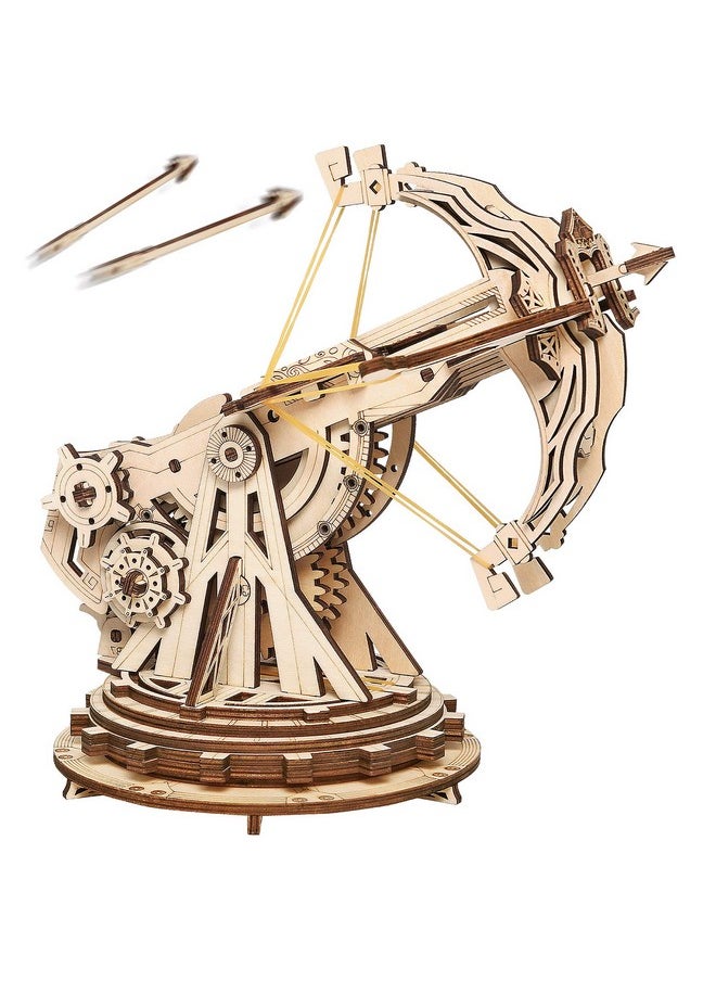 3D Puzzles For Adults Teens, Diy Catapult Mechanical Wooden Model Kits To Build, Birthday Choice