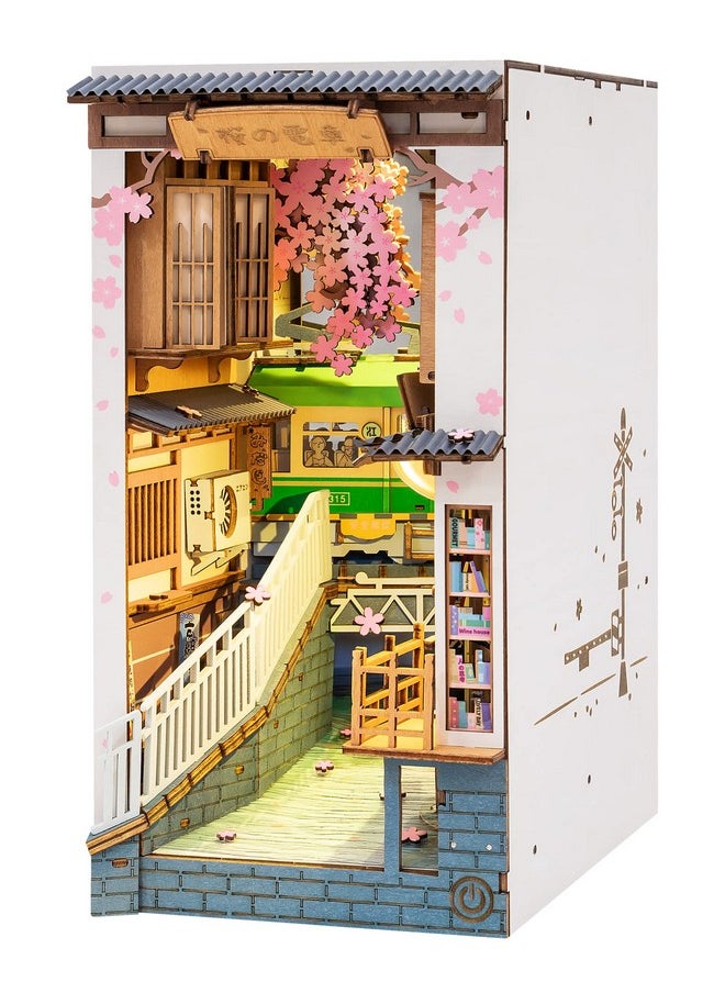 Diy Book Nook Kit 3D Wooden Puzzle For Adults 8.7