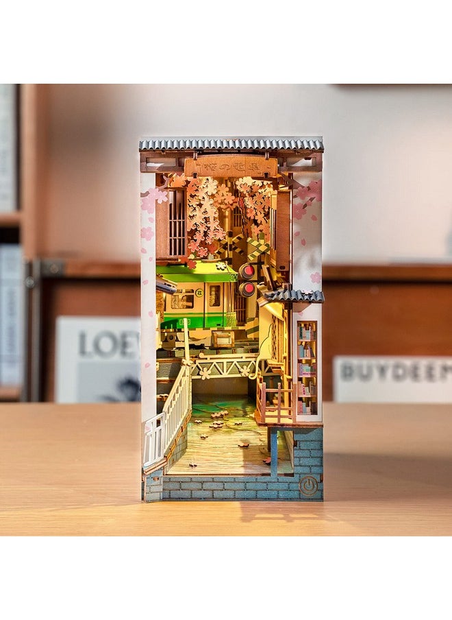 Diy Book Nook Kit 3D Wooden Puzzle For Adults 8.7