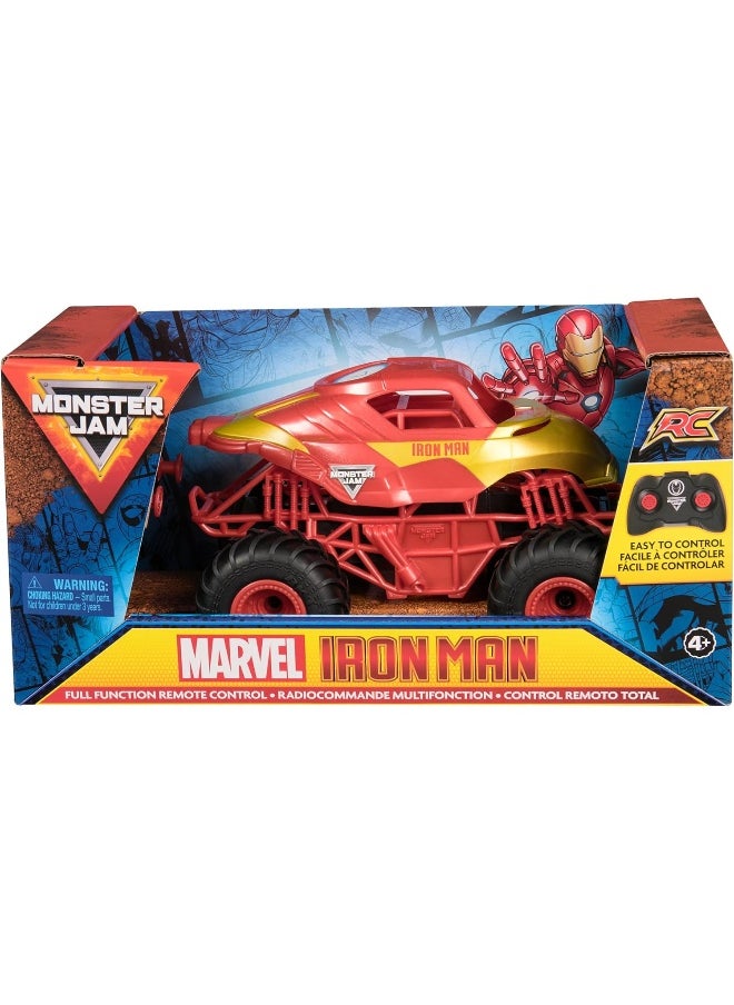 Monster Jam Marvel Iron Man RC Monster Truck 1:24 Scale