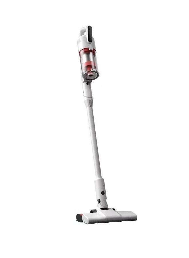 Cordless Vacuum Cleaner, Rechargable, Long battery Life, 35 Minutes Operation, 18kPa Strong Suction Power, 9-Cone Cyclonic Efficient Filtration, Lightweight and Easy to Use 180 W T20W WHITE