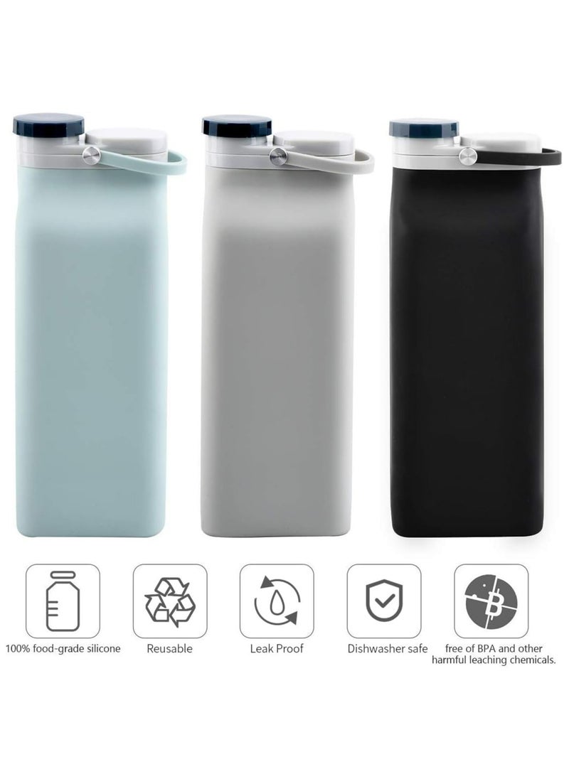 Collapsible Water Bottle Foldable Water Bottle for Travel Sport