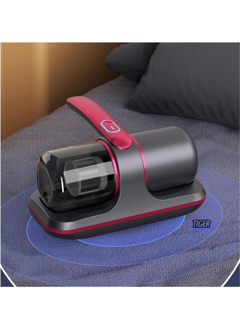 Handheld Cordless Dust Mites Cleaner – UV Virus-Killing Lamp, Germicidal Lamp, Advanced HEPA Filtration for Mattress, Bed, Sofa, and Carpet Cleaning, Powerful Dust & Allergy Removal