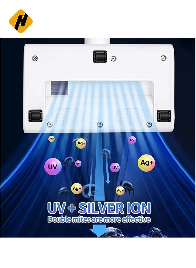 Mattress Vacuum Cleaner,Handheld UV Bed Vacuum,Mite Removal