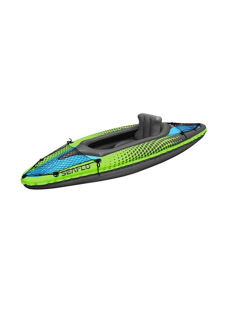 OCEANX SEAFLO INFLATABLE KAYAK SOLO GREEN