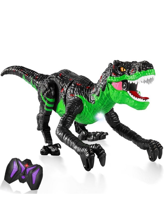 Remote Control Dinosaur Gift Toy For Boys Kids 3 4 5 6 7 Years, Electric Walking Dinosaur Figure For Boys Girls 6-12, Rechargeable Rc Dinosaur Robot With Simulation Fire Breathing Birthday Gift