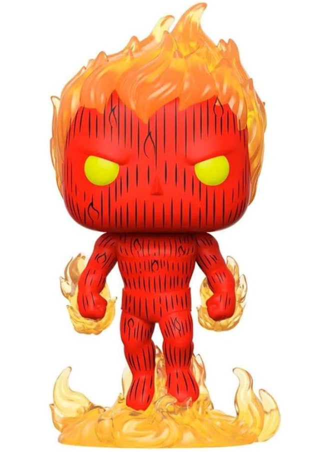 Funko Pop! Marvel: Fantastic Four - the Human Torch Torch - Collectable Vinyl Figure