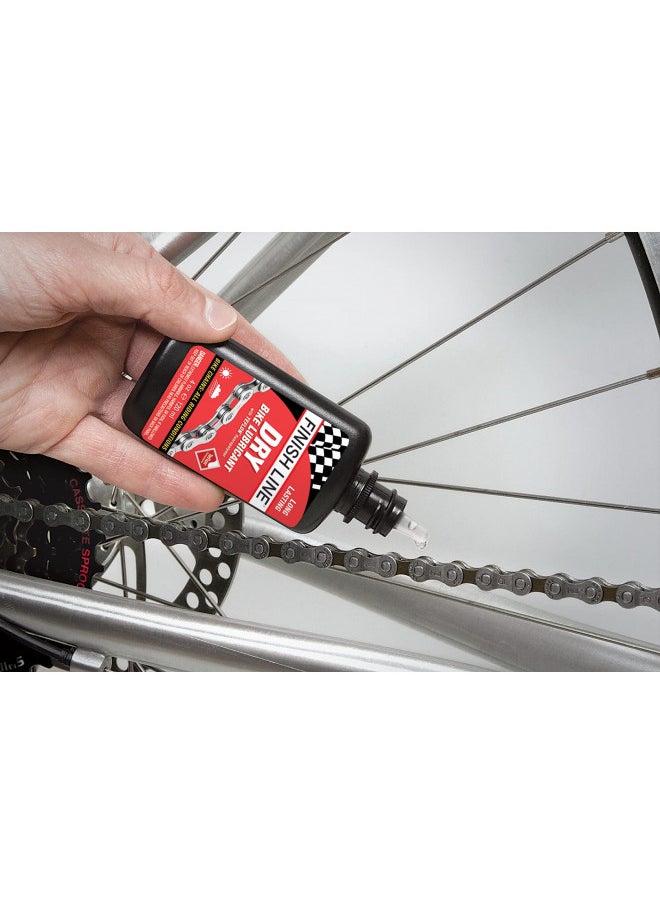 Dry Bike Lubricant With Teflon Squeeze Bottle