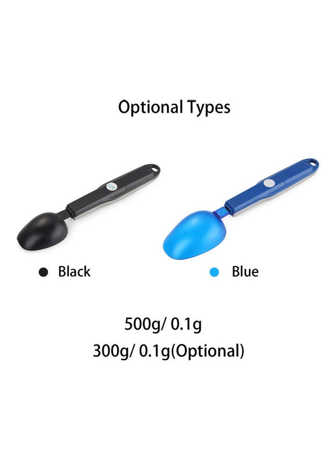 Food Baking Electronic Spoon Scale Blue/Silver 18.90*4.70*13.80cm