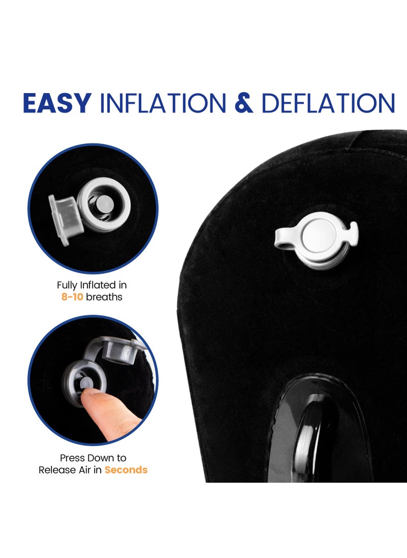 Leg Positioner Pillow Enhance Intimacy With Inflatable Love Pillow For Couples Inflatable Pillow Portable Cushion Body Pillow For Sleeping Leg Elevation Bed Sofa Travel Camping