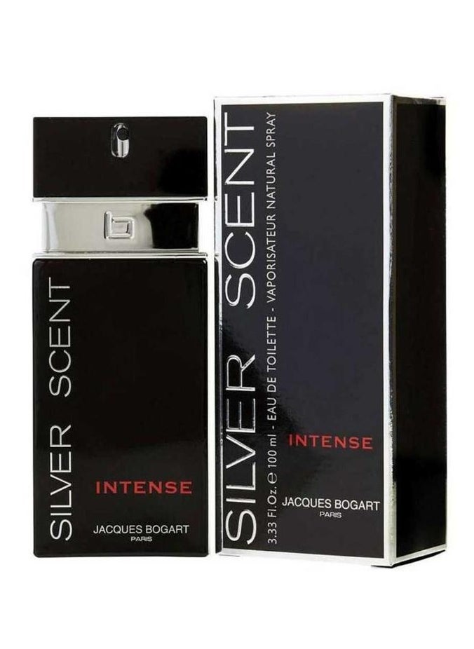 Jacques Bogart Silver Scent Intense - Eau De Toilette for Men, 100ml