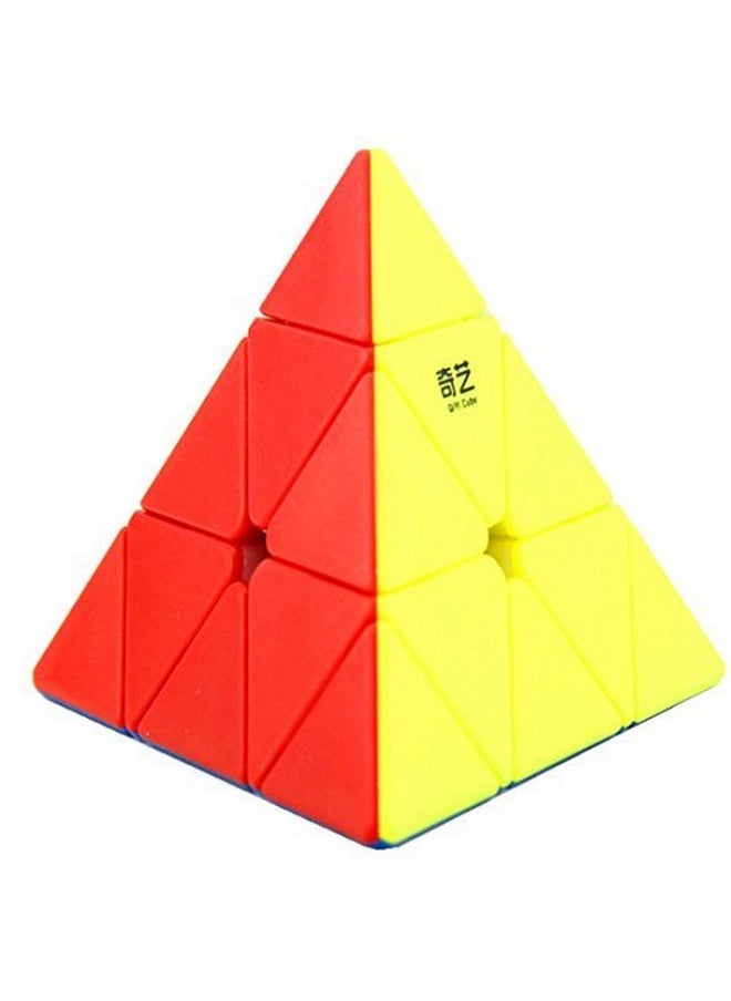 Qiming Pyramid Stickerless Magic Cube Mofangge Qiming Pyramid Stickerless Speed Cube