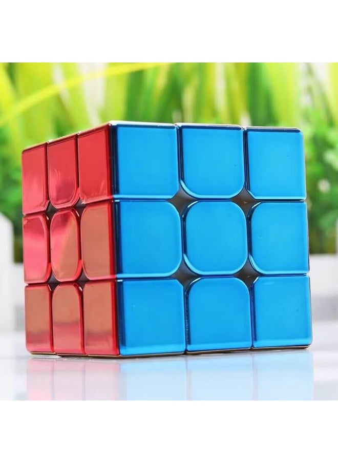 Shengshou Legend Metallic Mirror Reflective Stickerless Speed Cube 3X3X3 Metallic Speed Cube