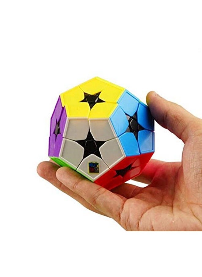 Moyu Mofang Jiaoshi Meilong 2X2 Megaminx Stickerless Magic Cube Kilominx Dodecahedron 2X2 Color Kibiminx Speed Cube