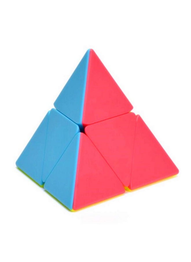 Pyramorphix Stickerless Speed Cube Pyraminx 2X2 Cube Puzzle