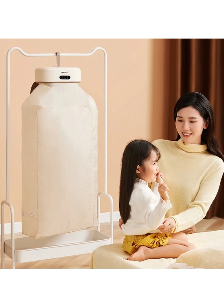 Foldable Clothes Dryer Timing Electric Drying Machine UV Sterilization