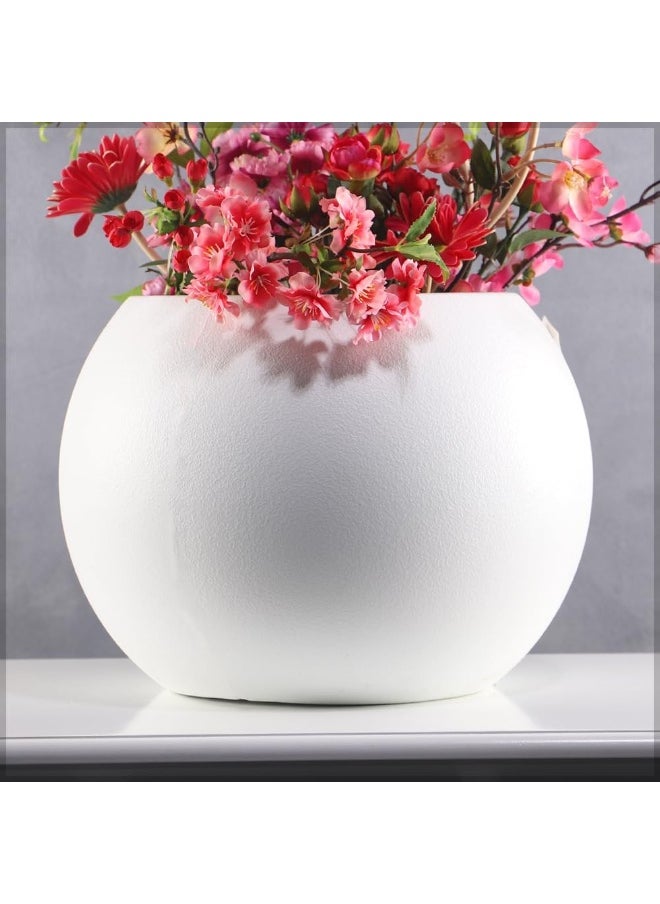 Yahome Pack of 2 Plastic Pot Garden Plant Pot Indoor Nursery Pot Flower Plants Container For Home Decor For All House Plants Flowers and Plants Decor (X-Large)