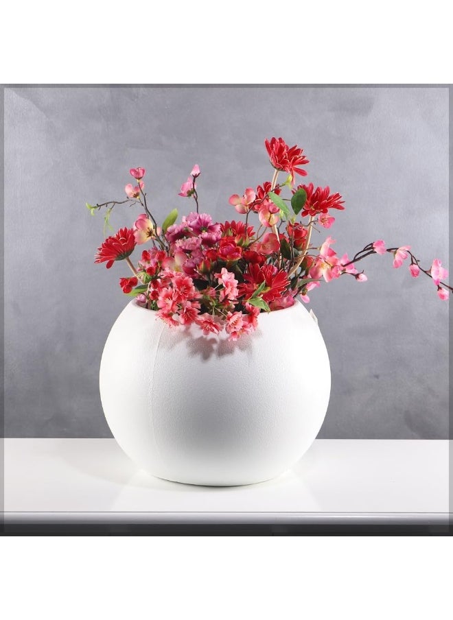 Yahome Pack of 2 Plastic Pot Garden Plant Pot Indoor Nursery Pot Flower Plants Container For Home Decor For All House Plants Flowers and Plants Decor (X-Large)