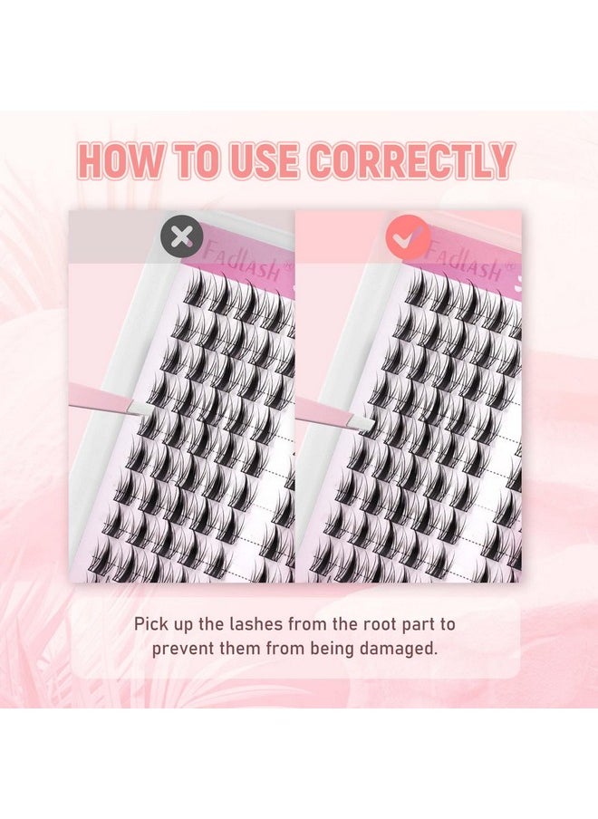 Fairy Lash Clusters Diy Lash Extensions Manga Eyelash Clusters Wispy Cluster Lashes Spiky Cluster Eyelash Extensions Natural Look Individual Lashes Thin Band (D21)