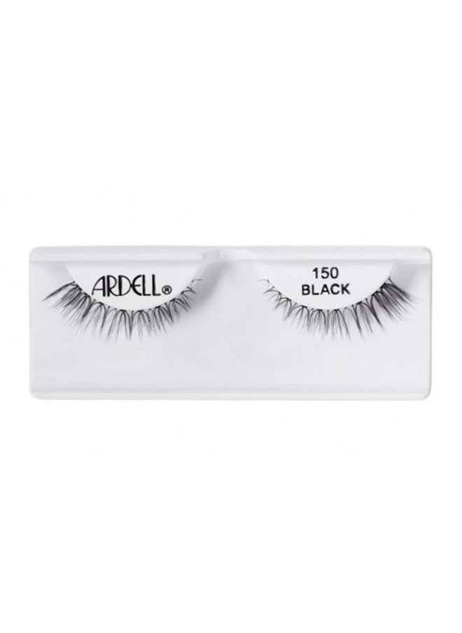 - False Eyelashes Soft Touch 150 Black (4 Pack)