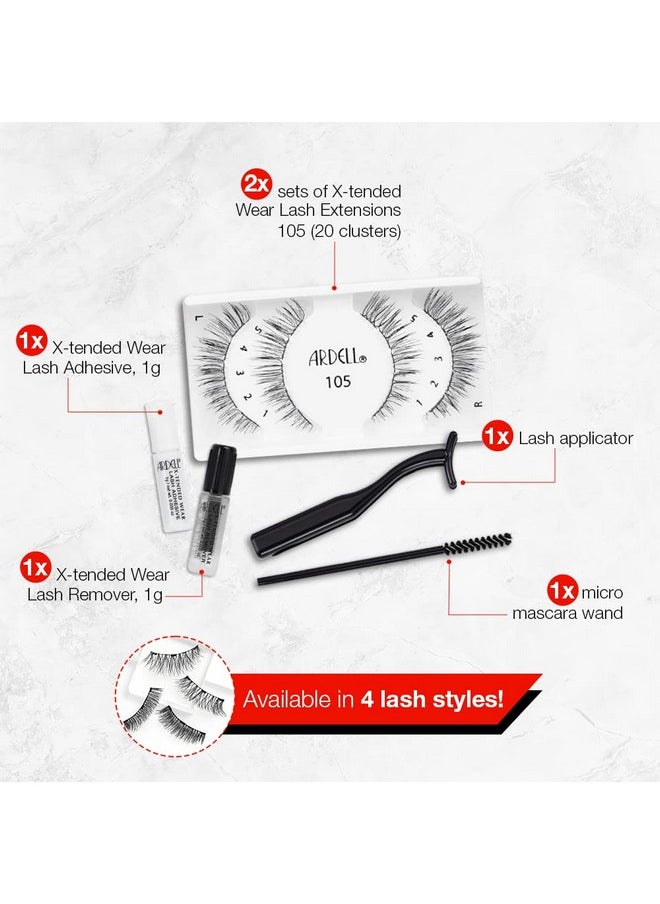 Individual Lashes X-Tended Wear-105