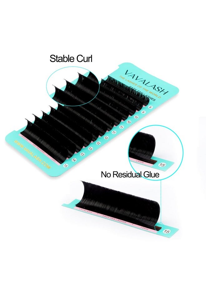 Eyelash Extension Supplies Cc Curl 0.05 Rapid Volume Lash Extensions Easy Fan 3D 4D 5D 6D 7D 10D Automatic Blooming Flower Lashes Self Fanning Lashes Russian Volume Individual Lashes （Cc-0.05,8-15Mm）
