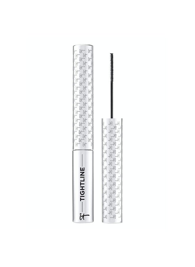Tightline 3-In-1 Lash Primer, Eyeliner & Black Mascara - Lengthens & Conditions Lashes - Ultra-Skinny Wand - Infused With Collagen, Biotin, Peptides & Antioxidants - 0.12 Fl Oz