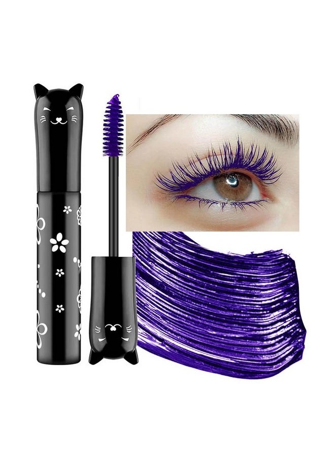 Purple Mascara For Eyelashes Waterproof Volume Length Voluminous Natural Hypoallergenic Colored Best Benefit Volumizing Lengthening Curling Defining Washable Purple Lashes Eyelashes Mascara