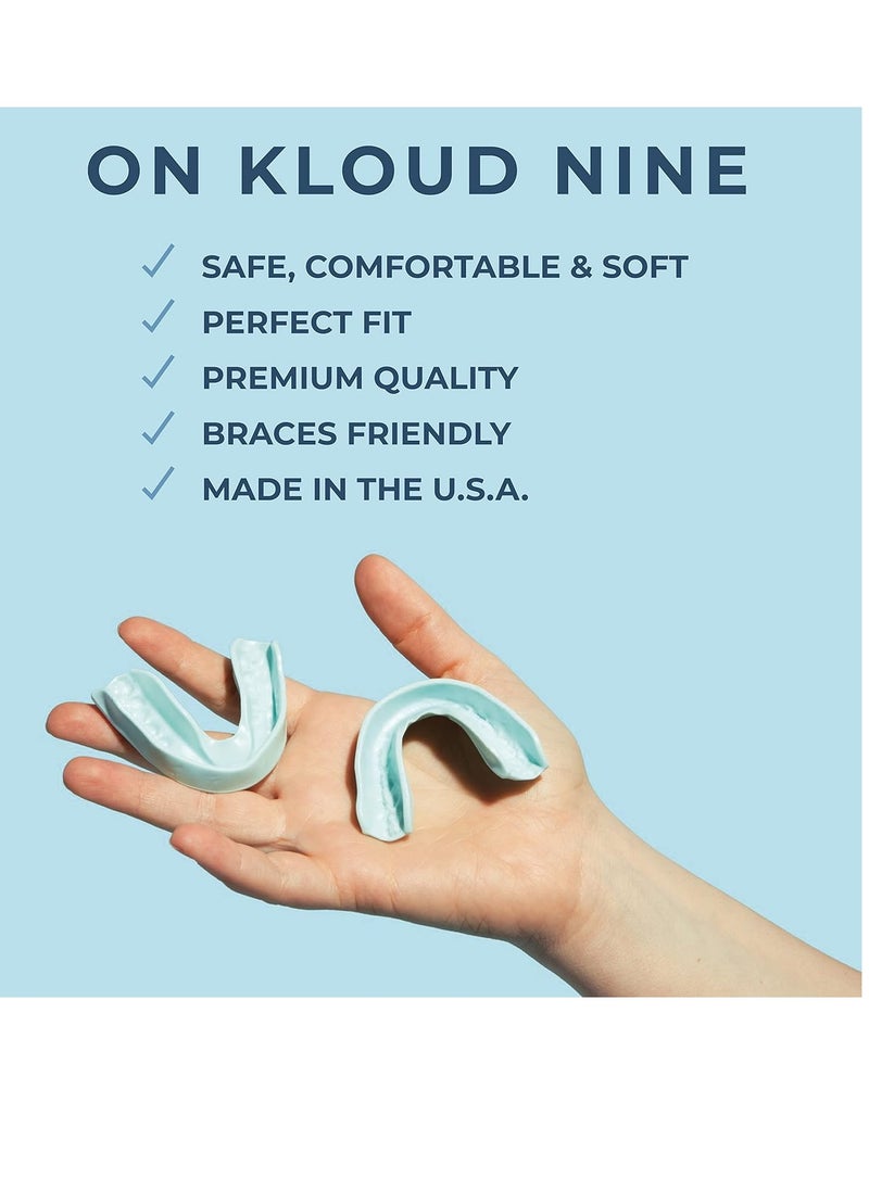 Night Guard - Mouth Guard For Clenching Teeth And Grinding Teeth, 2 Pack Custom Moldable Dental Mouth Guard