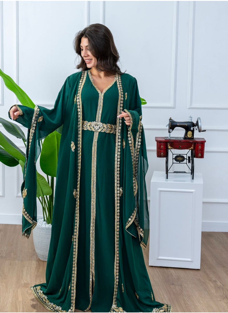women kaftan , arabian dress , jalabiya