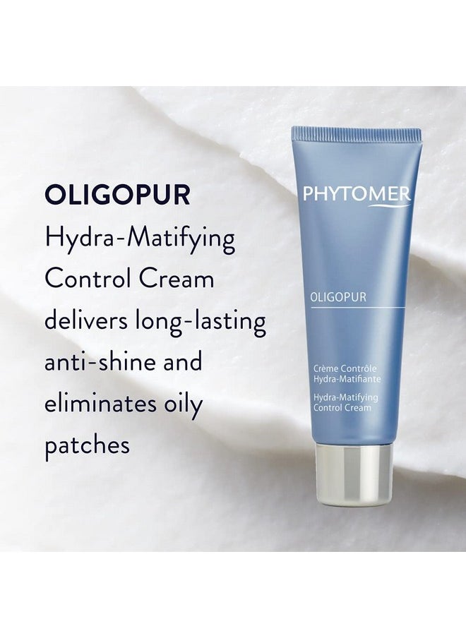 Oligopur Hydra-Matifying Face Moisturizer Cream | Skin Hydrating Lotion For Oil Control | Restore Healthy Skin | For Combination & Oily Skin | 50Ml